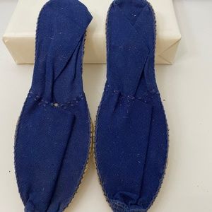 Navy Blue Bayona Espadrilles Size 38